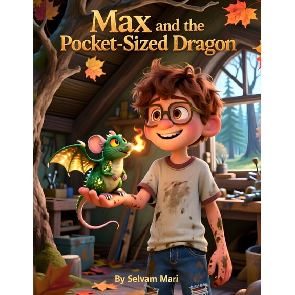 Max and the Pocket-Sized Dragon: A Tiny Friend with a Fiery Surprise, (Paperback)
