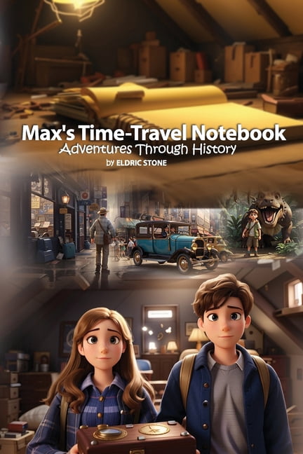 Max's Time-Travel Notebook: Adventures Through History, (Paperback)