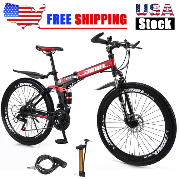 Max4out Men's and Women's 26 Inch Mountain Bike