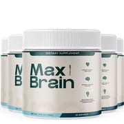 MaxBrain Powder Advanced Formula Supplement to Support Active Lifestyle 150 Servings