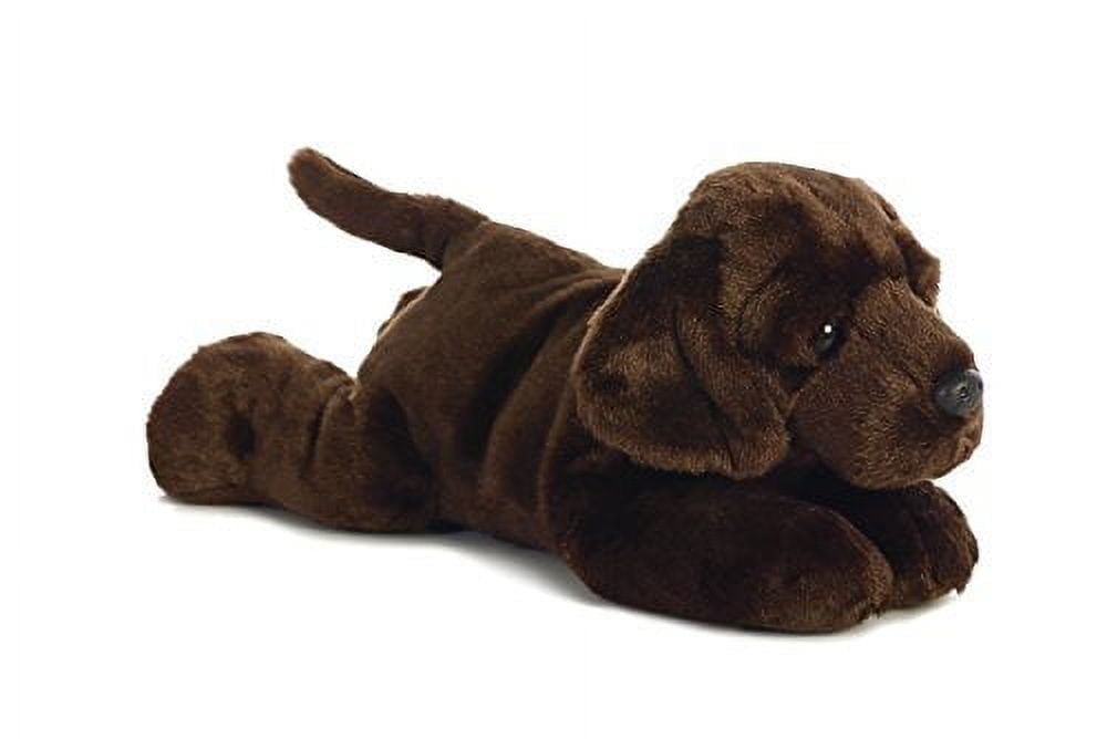 Aurora Plush s Lifelike Floppy Chocolate Lab Max 12 inch Stuffed Animal 31561 Walmart