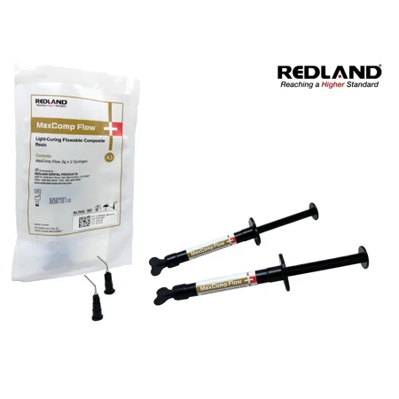 MaxComp Flow Nano-Hybrid Flowable Resin A3 – 2 x 2g Syringes