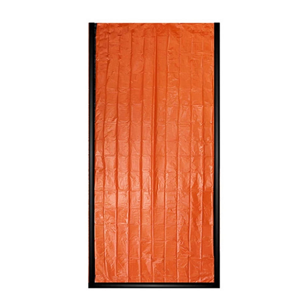 MaxFUH Thermal Sleeping Bag Portable Emergency Sleeping Bag PE Aluminum