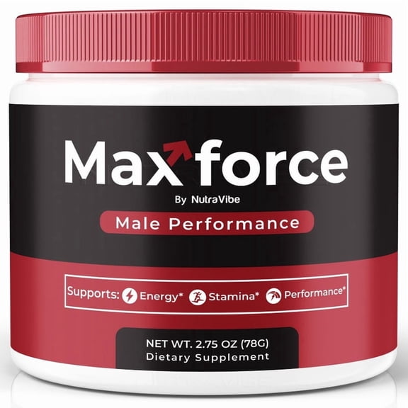 MaxForce – Official Max Force Powder with a Natural Daily Blend for Energy & Wellness | Clean, Gentle, Easy-to-Take Powder for Everyday Sharpness (30 Servings)