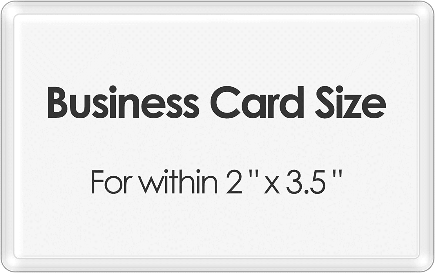 MaxGear 100 Pack Laminating Sheets for 2 x 3.5 inch Business Card, 5