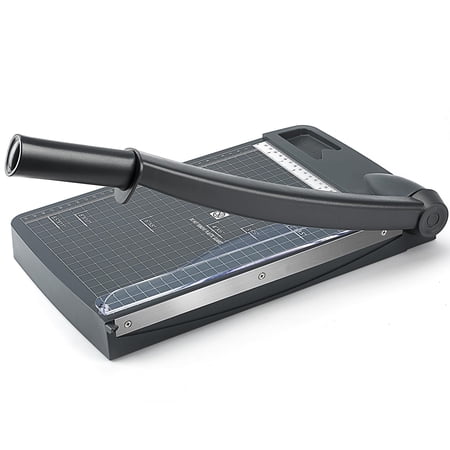 MaxGear Paper Cutter 12" Cut Length Paper Trimmer, Heavy Duty GuillotinePaper Crafts Paper Slicer