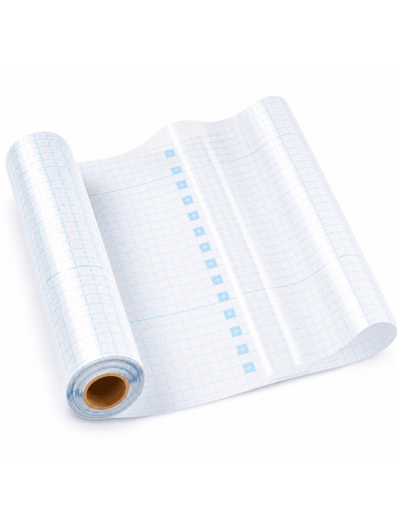 Self-Adhesive Laminating Roll 12" x 30FT, Clear Laminating Vinyl Roll Self Sealing