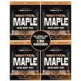 MaxJerky Montreal Maple Bacon Burnt Ends, Smoked Bacon Jerky, 2.5 OZ (4 Pack)