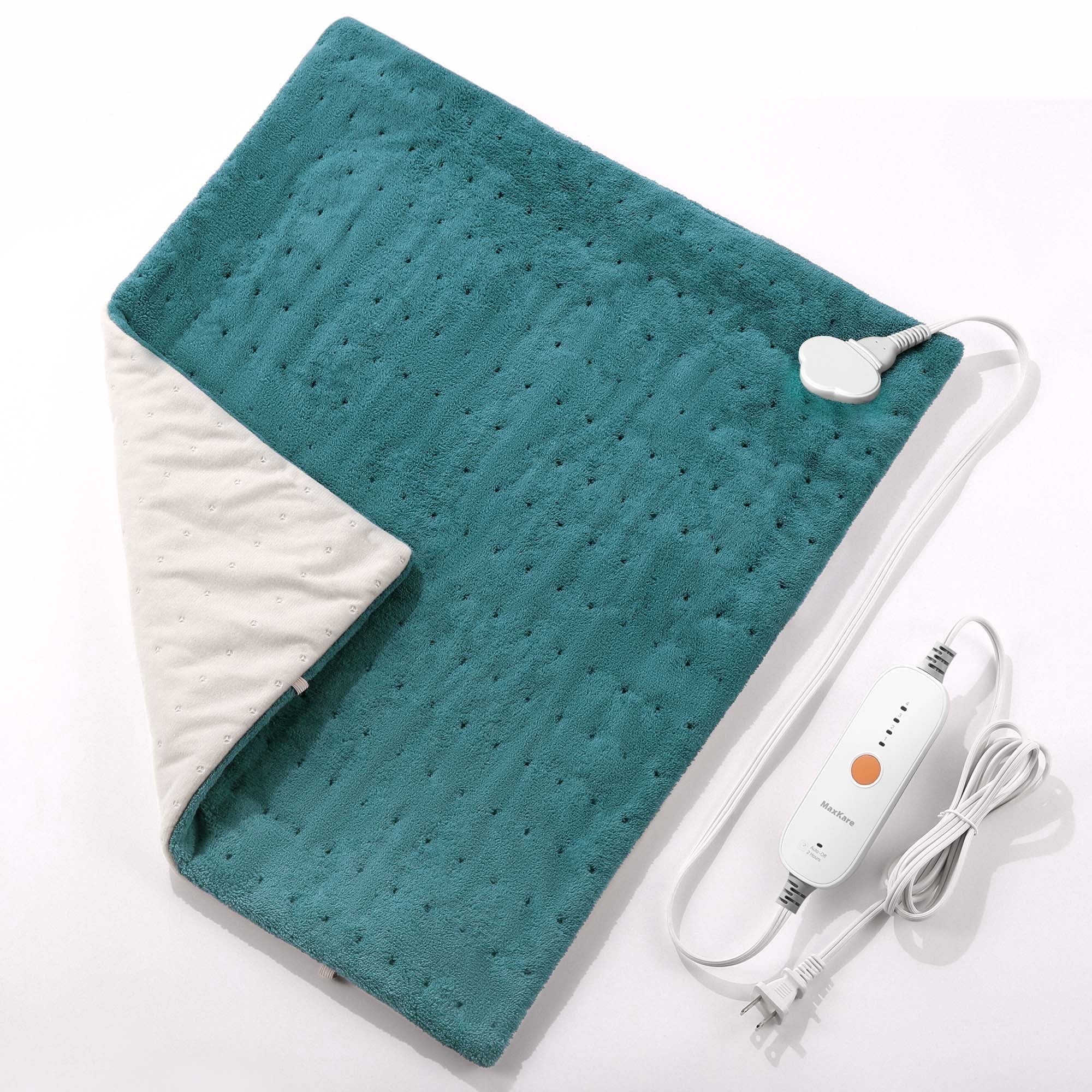 MaxKare 20''x 24'' Micro Plush Corded Electric Heating Pad for Cramps ...