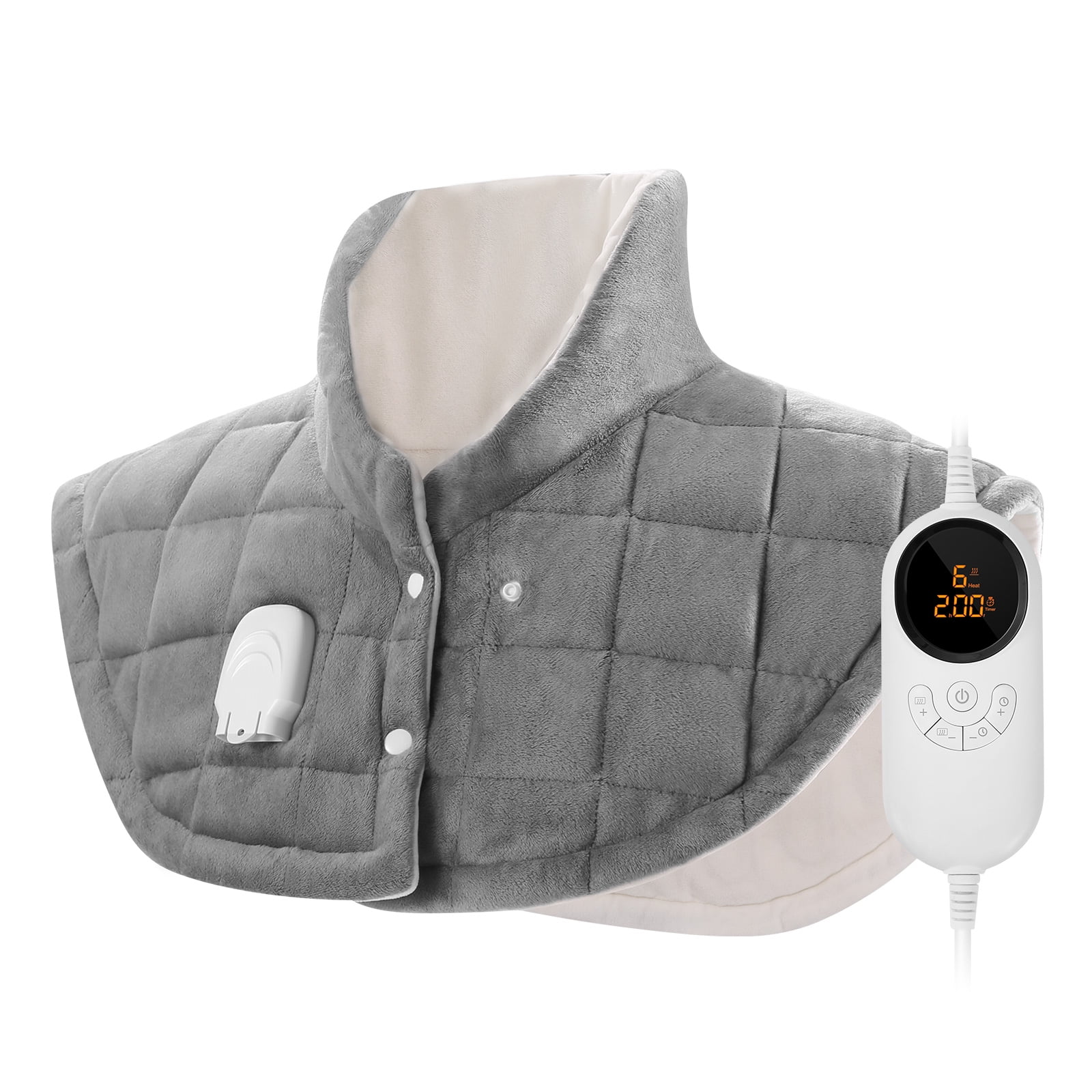 MaxKare 23"x20" Weighted Heating Pad with 6 Heat Settings & 0.52 Hours