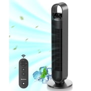MaxKare 36 Tower Fan Oscillating Cooling Fan, Remote Control, 3 Wind Modes, Timer, for Office, Home