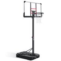 Deals on MaxKare 44-in Portable Basketball Hoop 6 ft. 7 in. to 10 ft.