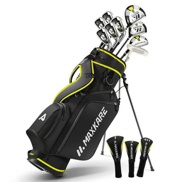 MaxKare Complete Golf Clubs Set Golf Men's Regular 9Piece Complete Set