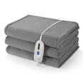 MaxKare Electric Heated Blanket Full Size 77'' x 84'' with 4 Heating