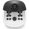 thumbnail image 1 of MaxKare Foot Soak Spa Bath Massager with Heat, Bubbles, and Vibration, Digital Temperature Control, 16 Detachable Massage Rollers, Soothe and Comfort Feet - Black, 1 of 9