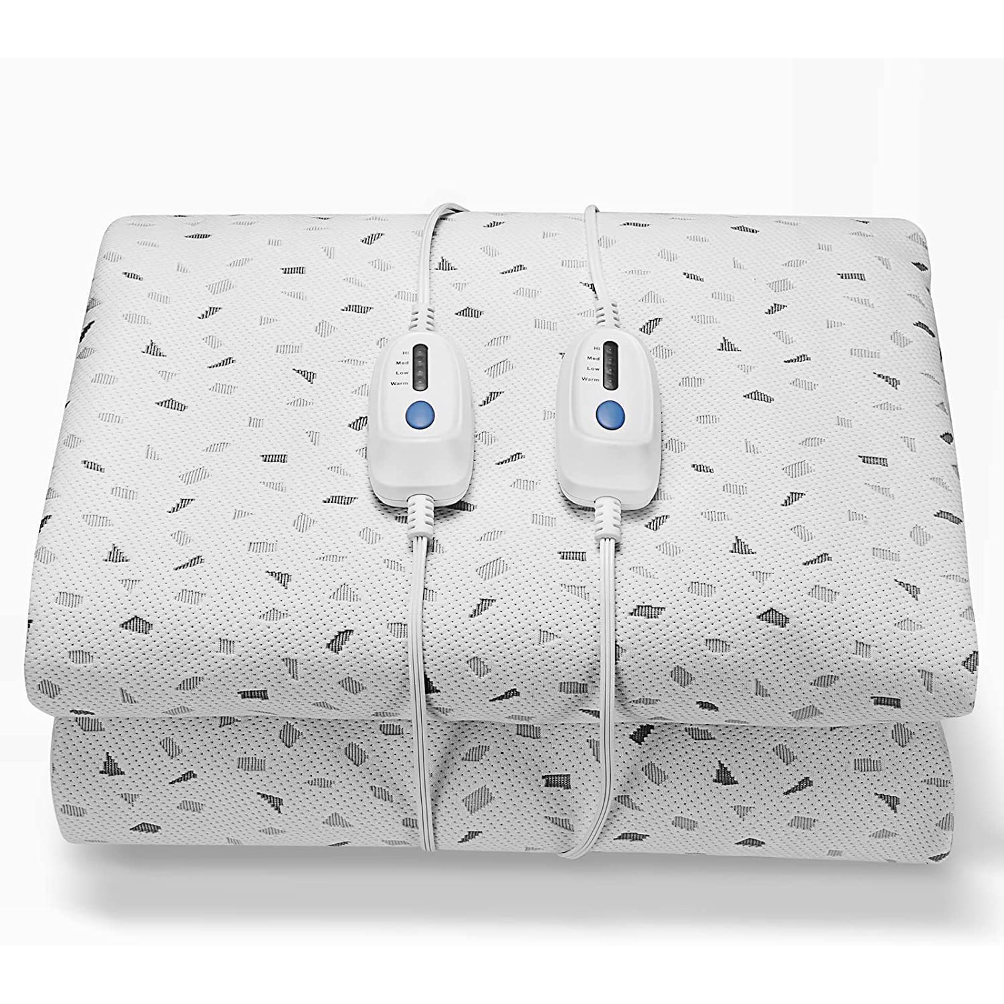 MaxKare Heated Mattress Pad 78x80 King Size with Dual Controllers, 4  Heating Levels u0026 10H Auto-off, ETL Certification, Machine Washable -  Walmart.com