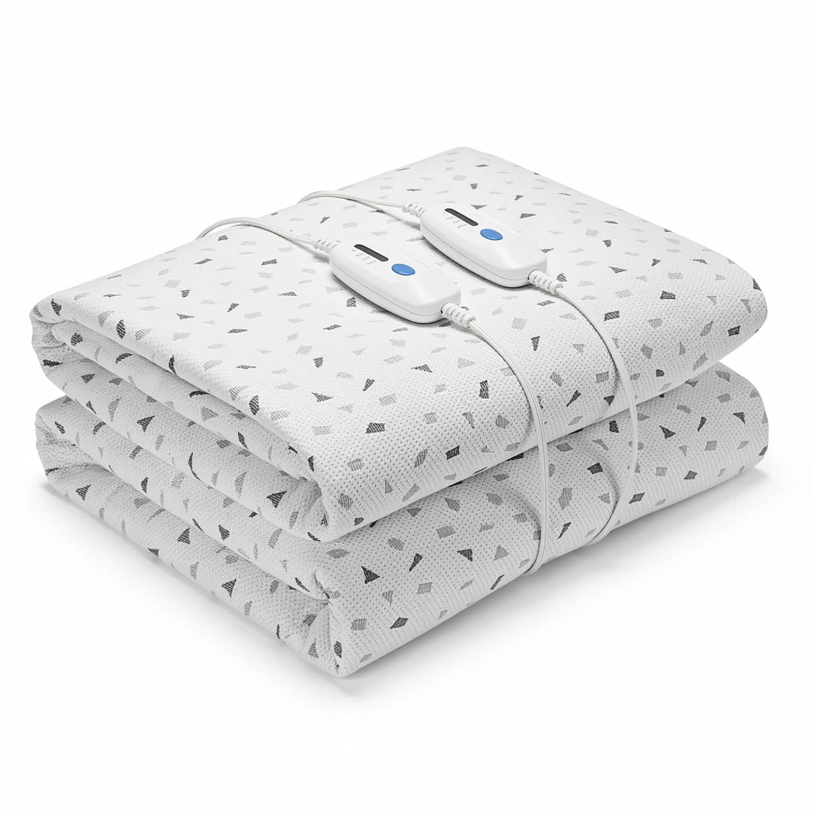 ELECTRIC ホワイト 1/2スリーブモック XL MaxKare Electric Heated Mattress Pad, King Size 78