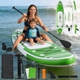 thumbnail image 1 of Naipo Paddle Board 10ft Inflatable Paddle Board 6in Thick Non-Slip Deck Stand Up SUP with Paddle Accessories for Adults Youth Family Fishing, 1 of 11