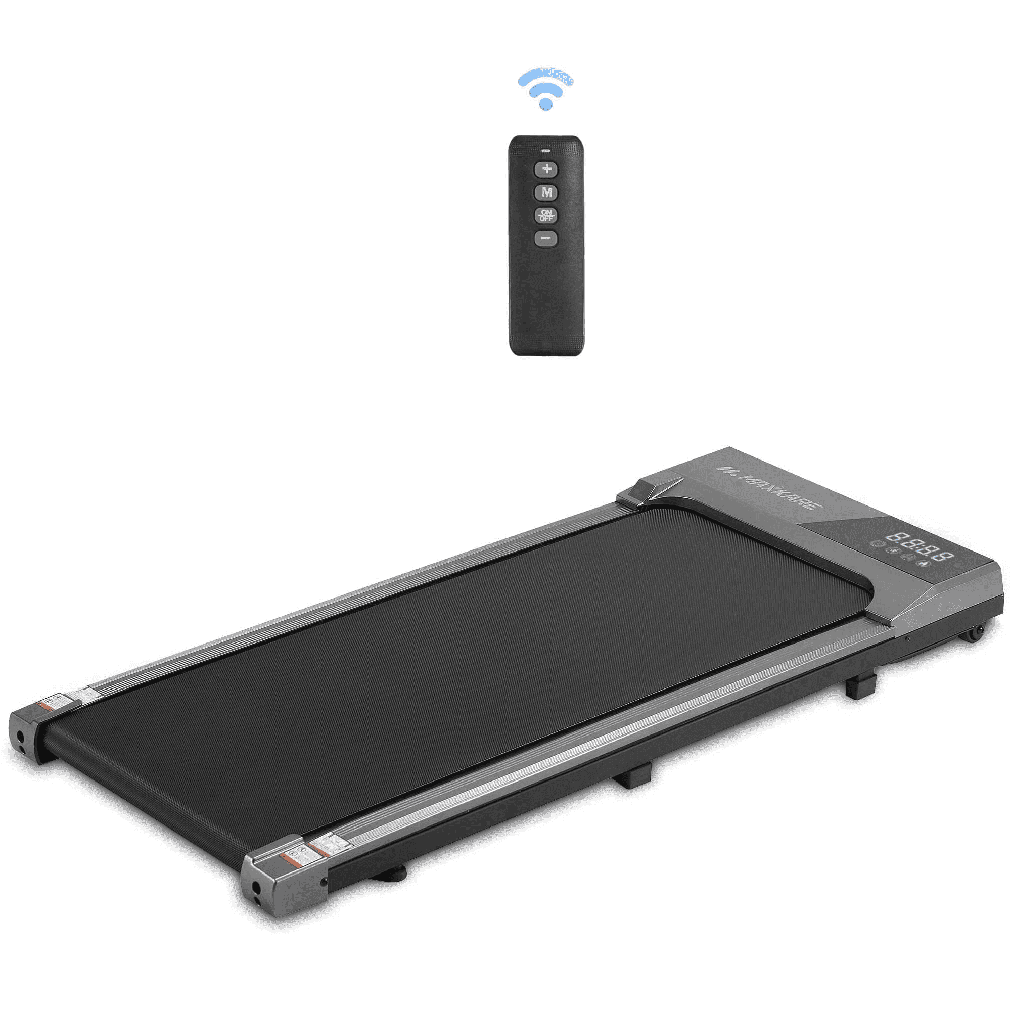 MaxKare Walking Pad Treadmill 4.7" Ultra-Thin, Underdesk Treadmill2.25HP, 3.8 MPH,  Remote Control, Compact Walking Pad for Home Office, 265 lbs