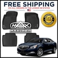 thumbnail image 1 of MaxLiner All Weather 1st/2nd Row Floor Mats Set Blk for 2010-2016 Buick LaCrosse, 1 of 4