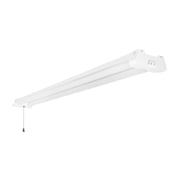 MaxLite 4 feet LED Shop Light Fixture, 43W, 120V, 5000K, Linkable, for Garage, Workshop, Basement, Warehouse, White