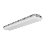 MaxLite 4 ft Vapor Tight LED Fixture, 120/140/160W Selectable, 120-277V, 3500K/4000K/5000K, 120W 3000K/4000K/5000K, Damp Rated, Selectable Wattage, Controls Ready