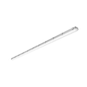 MaxLite 8 ft Vapor Tight LED Fixture, 60/70/85W 3500K/4000K/5000K, 65W, Damp Rated, Selectable Wattage, Controls Ready, for Stairwell, Garage, White
