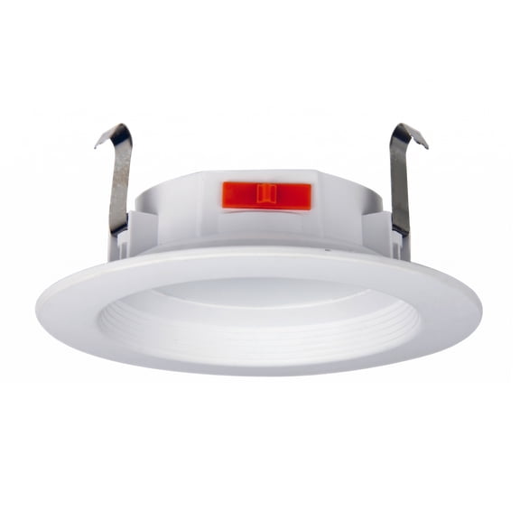 MaxLite Canless LED Recessed Wafer Downlight, 7.5W 120V, 4 Inch 7.5W 3000-5000K, Dimmable, Selectable CCT, for Kitchen, Bathroom, Hallway