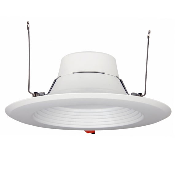 MaxLite Canless LED Recessed Wafer Downlight, Selectable 7.5/11/14W 120V, 6 Inch 3000-5000K, Dimmable, Selectable CCT, for Kitchen, Bathroom