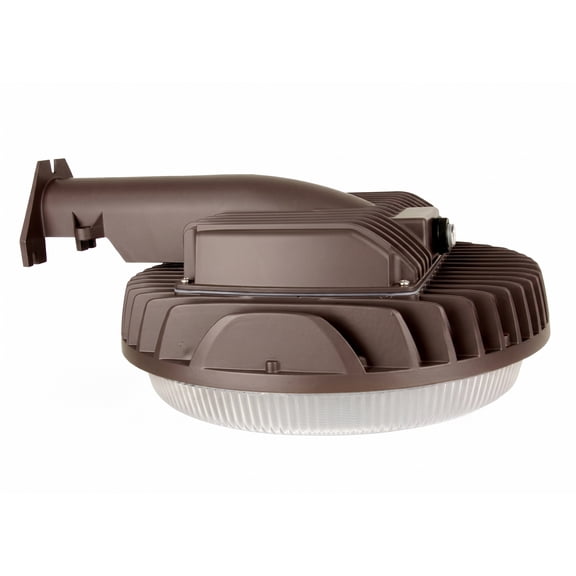 MaxLite LED Area Light, 100W 120-277V, 100W 5000K, Selectable CCT, Wet Rated, Dusk to Dawn, for Garage, Workshop, Shop, Bronze