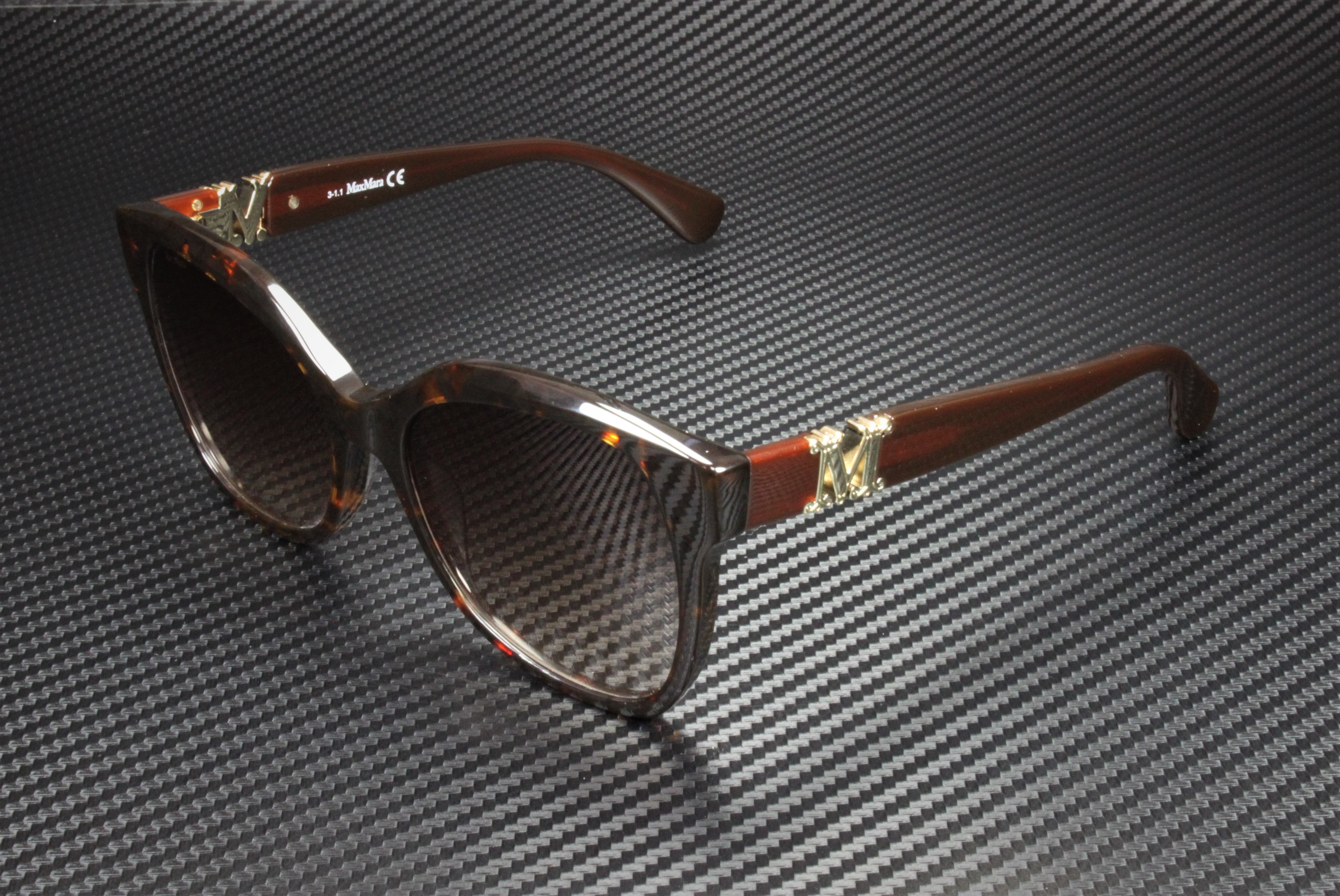 NWT, Max Mara MM0075, Woman\'s Sunglasses, Dark Havana/Gradient Green Max Mara Sunglasses for Women for sale - eBay main image 2