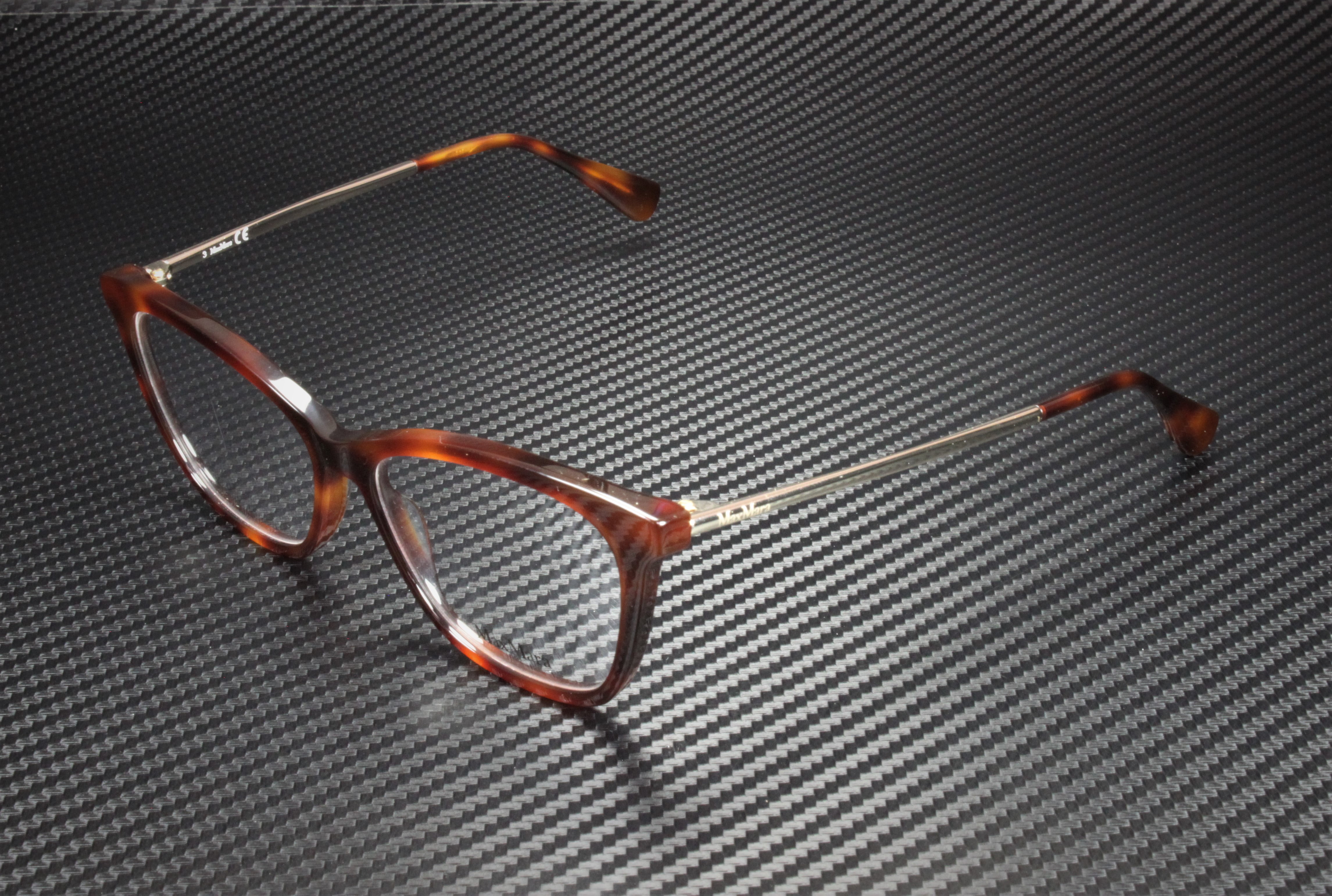 Max Mara Brown Plastic Glasses Women\'s (Frames) MM5212 Eyeglasses - Max Mara Authorized Retailer  main image 3
