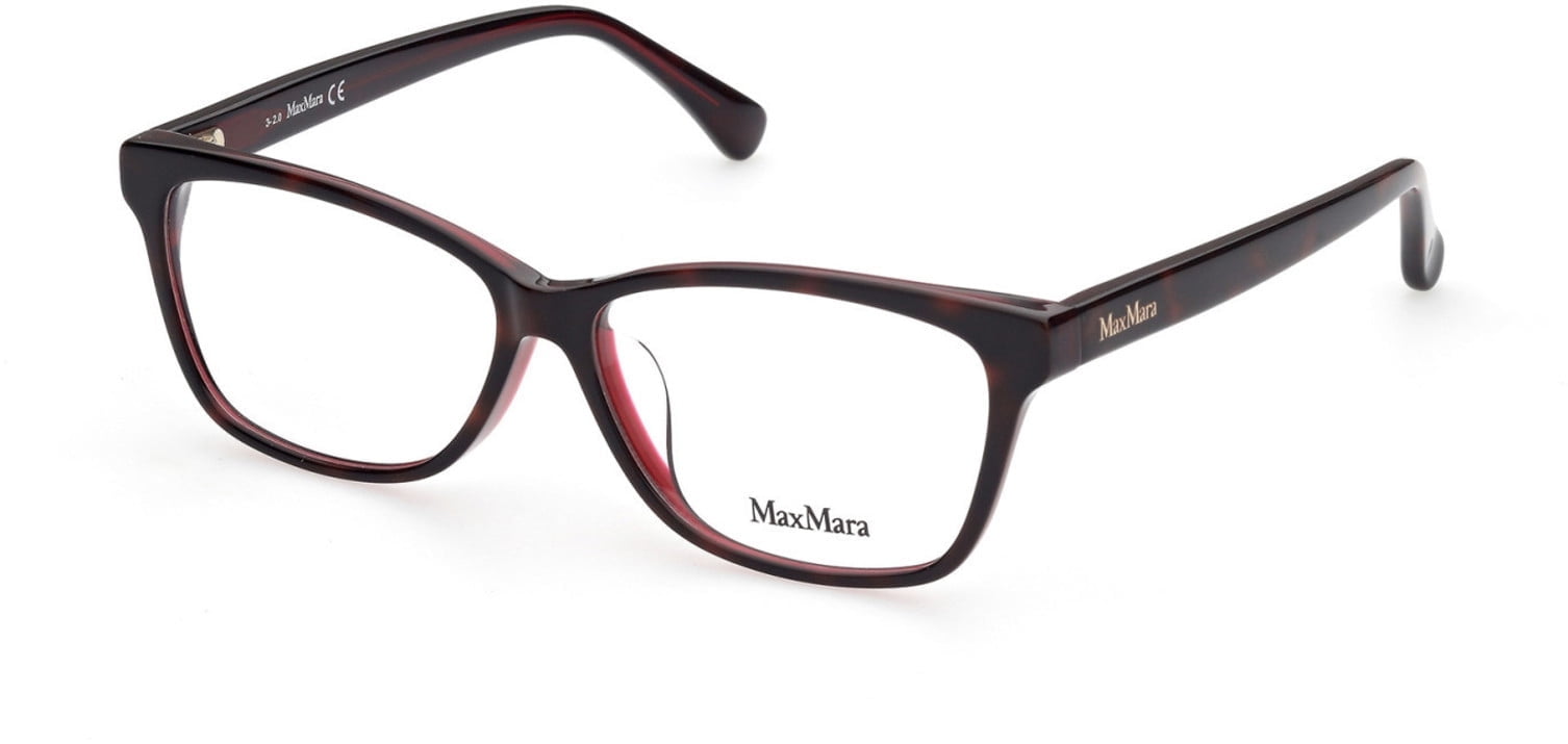Max Mara マックスマーラ MM5167-D 055 Eyeglass Frames Havana Max Mara Frames in Vision Centers - Walmart.com