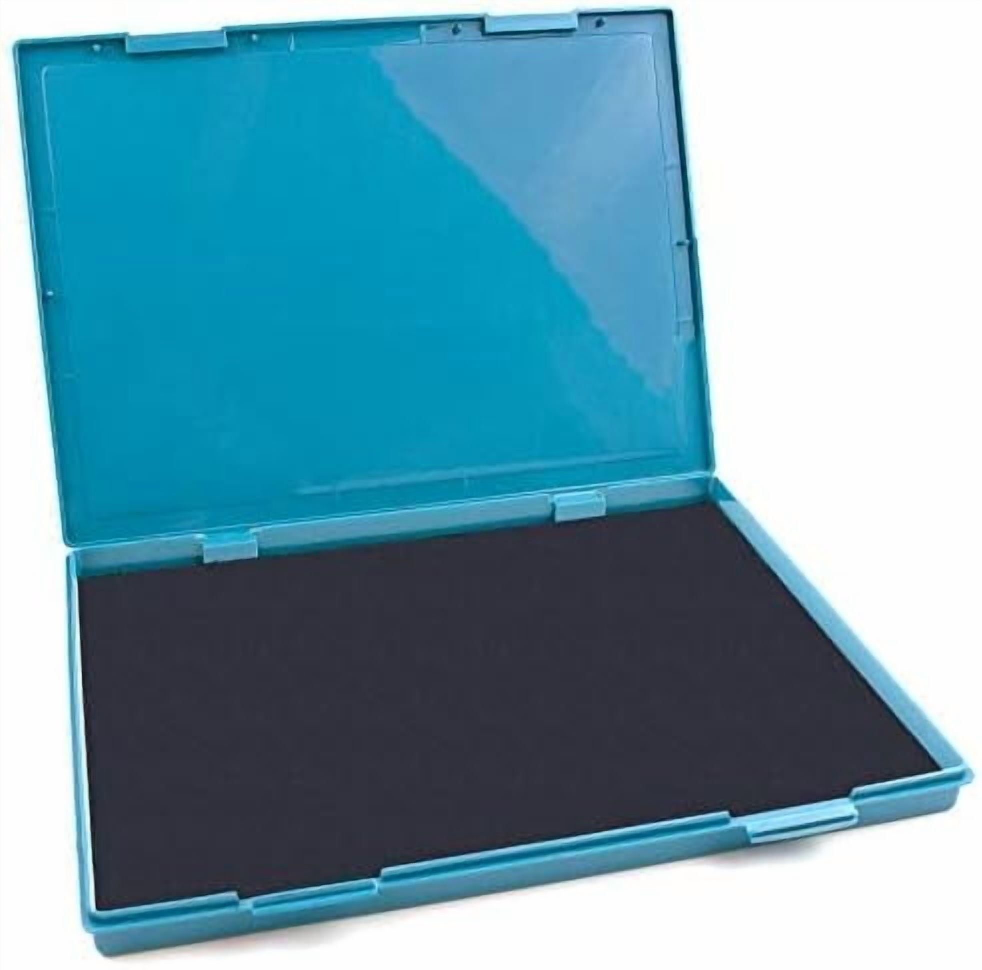 MaxMark Extra Large Black Ink Stamp Pad - 8.25" x 11.5" -  Felt Pad
