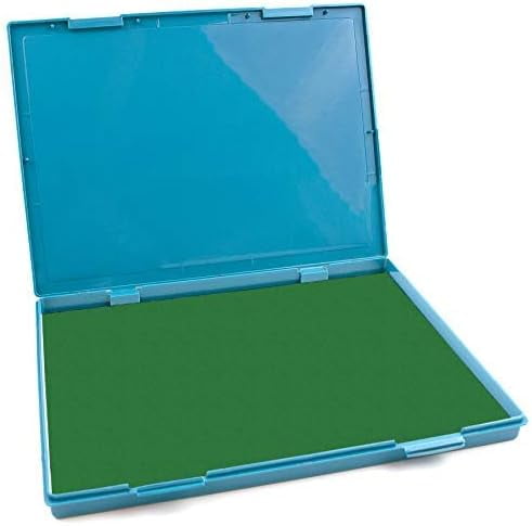 MaxMark Extra Large Green Ink Stamp Pad - 8.25" x 11.5" -  Felt Pad