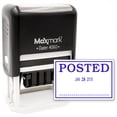 thumbnail image 1 of MaxMark Large Date Stamp with POSTED Self Inking Date Stamp, Large Size - BLUE ink, 1 of 5