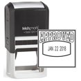 thumbnail image 1 of MaxMark Q43 (Large Size) Date Stamp with "APPROVED" Self Inking Stamp - Black Ink, 1 of 5
