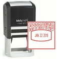 thumbnail image 1 of MaxMark Q43 (Large Size) Date Stamp with "APPROVED" Self Inking Stamp - Red Ink, 1 of 5