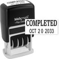 thumbnail image 1 of MaxMark Self-Inking Rubber Date Office Stamp with COMPLETED Phrase & Date - BLACK INK (Max Dater II), 1 of 6