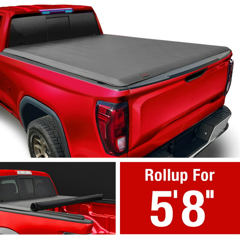 MaxMate Soft Roll-up Truck Bed Tonneau Cover Compatible with 2019