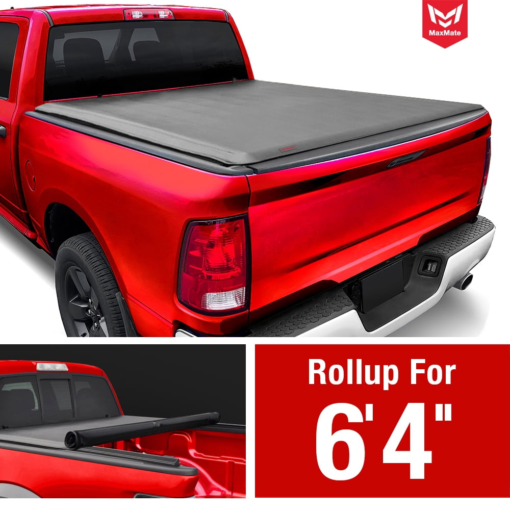 MaxMate Soft Roll-up Truck Bed Tonneau Cover Compatible With 2002-2008 ...