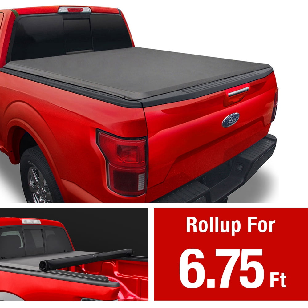 MaxMate Soft Rollup Truck Bed Tonneau Cover Compatible with 20172024