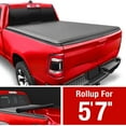MaxMate Soft Rollup Truck Bed Tonneau Cover Compatible with 20192024