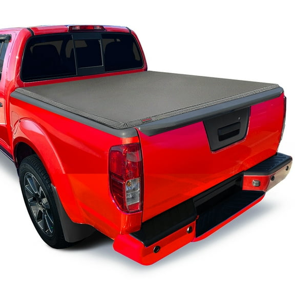 MaxMate Soft Tri-fold Truck Bed Tonneau Cover Compatible with 2005-2021 Nissan Frontier; 2009-2012 Suzuki Equator | 5' (59") Bed | TCN371028