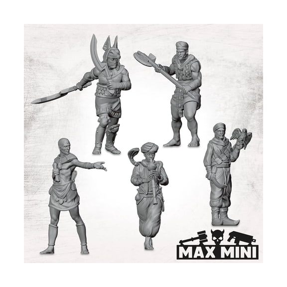 MaxMini Desert Oasis Adventurers (Set 2) New