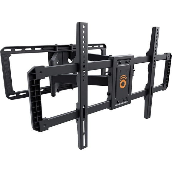 MaxMotion TV Wall Mount for Large TVs 42" to 90" - Full Motion Has Smooth Swivel, Tilt, & Extension - Universal Design Works with Samsung, Vizio & More - Includes Hardware & Drill Template