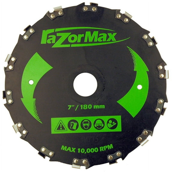 MaxPower 12580 7" Brushcutter Blade for Razor Max Replaces OEM # JM775