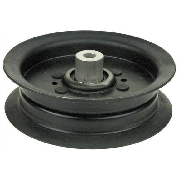 MaxPower 13175 Flat Idler Pulley 3/8" X 5-3/8" for AYP, Poulan, Husqvarna, Roper, and Sears Mower Decks Replaces OEM # 196106, 197379, 532196106
