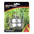 thumbnail image 1 of MaxPower 334131 Round Replacement Muffler for Briggs & Stratton Replaces Briggs & Stratton OEM #"s 394569 and 298830, 1 of 1