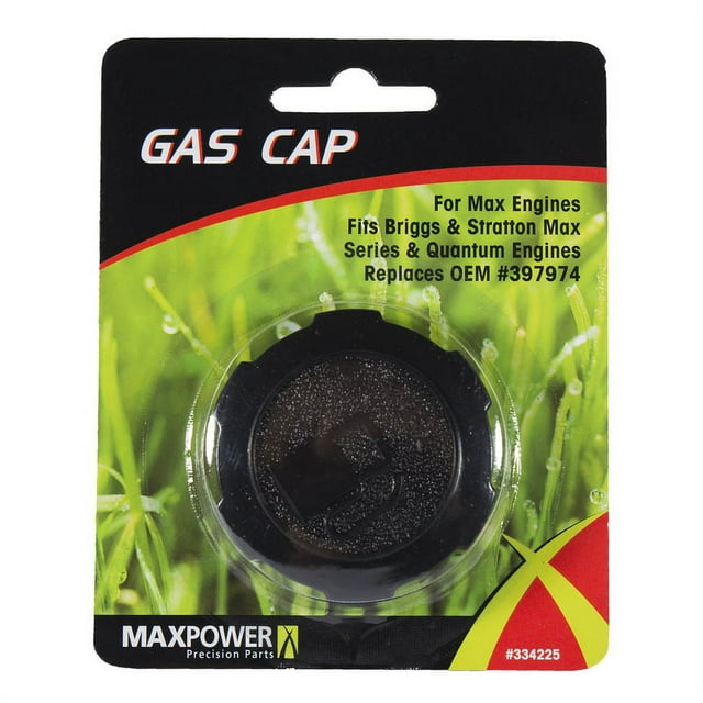 MaxPower 334225 Plastic Gas Cap For Briggs & Stratton Engines, Replaces